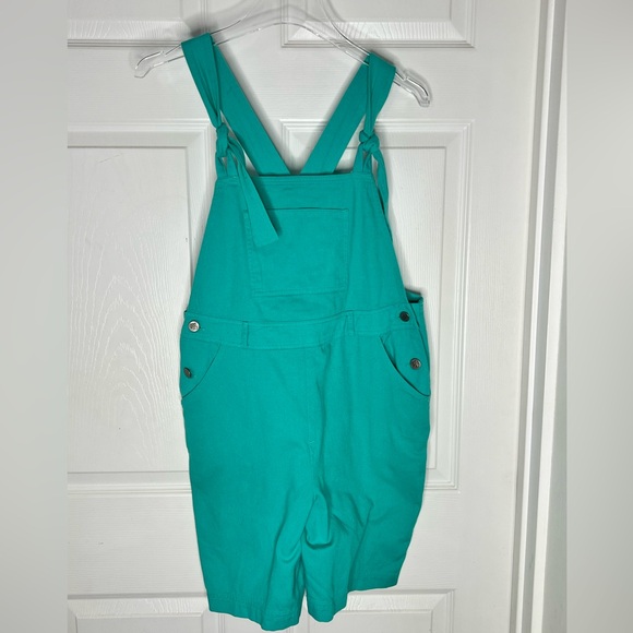 Lucy & Yak Pants - Lucy & Yak Timmy Dungaree Organic Cotton Shorts Sz 8